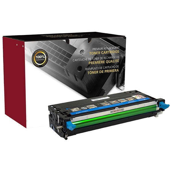 CIG Remanufactured High Yield Cyan Toner Cartridge for 3110CN, 3115CN (Alternative for Dell 310-8397, XG722, 310-8398, XG726) (8,000 Yield)
