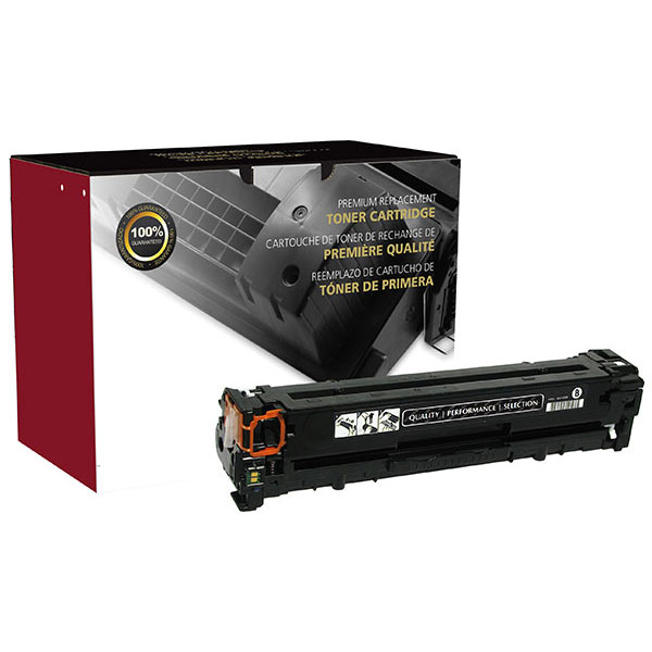 CIG Remanufactured Black Toner Cartridge for Color LJ CP1215, CP1515N, CP1518, CM1312 MFP (Alternative for HP CB540A, 125A) (2,200 Yield)