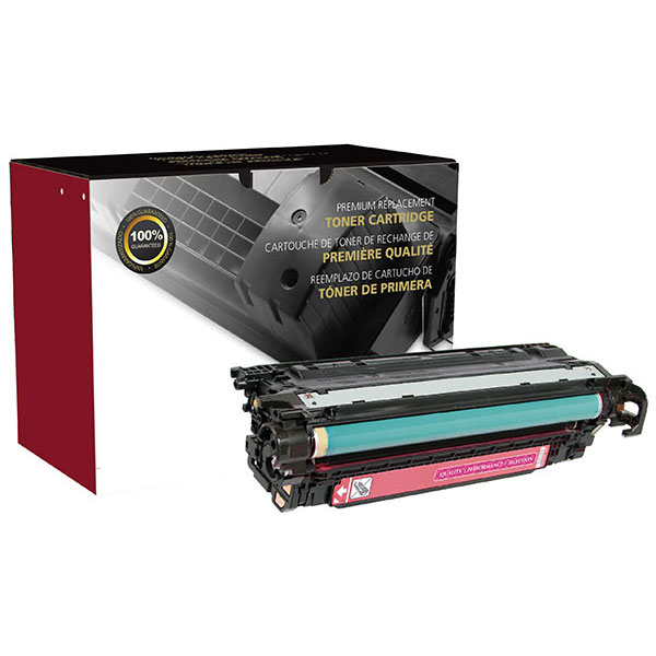 CIG Remanufactured Magenta Toner Cartridge for Color LJ CM3530 MFP, CP3525 (Alternative for HP CE253A, 504A) (7,000 Yield)