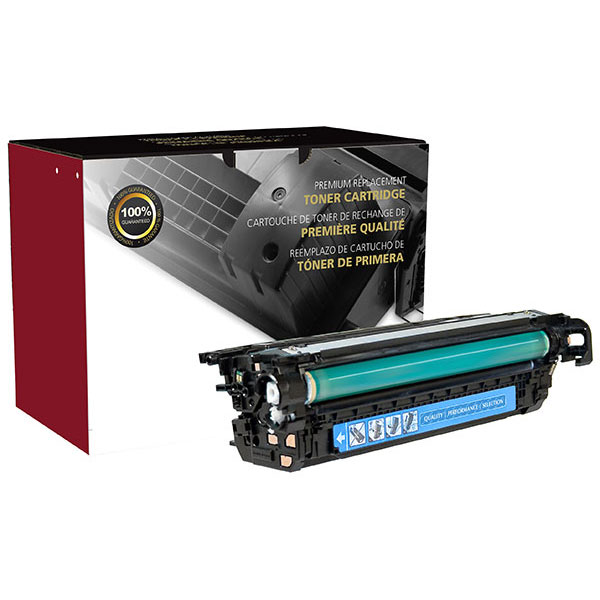 CIG Remanufactured Cyan Toner Cartridge for Color LJ CP4025, CP4525 (Alternative for HP CE261A, 648A) (11,000 Yield)
