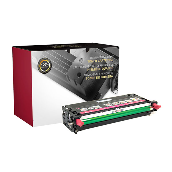 CIG Remanufactured High Yield Magenta Toner Cartridge for Phaser 6180 (Alternative for Xerox 113R00724) (6000 Yield)