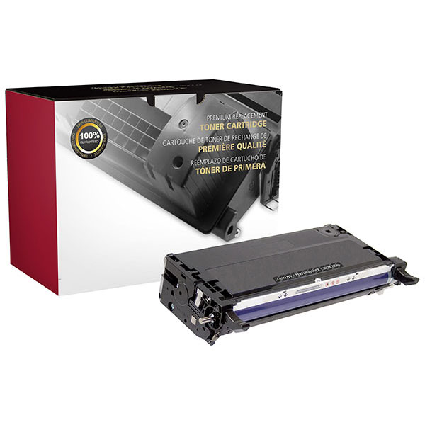 CIG Remanufactured High Yield Black Toner Cartridge for Phaser 6180 (Alternative for Xerox 113R00726) (8000 Yield)