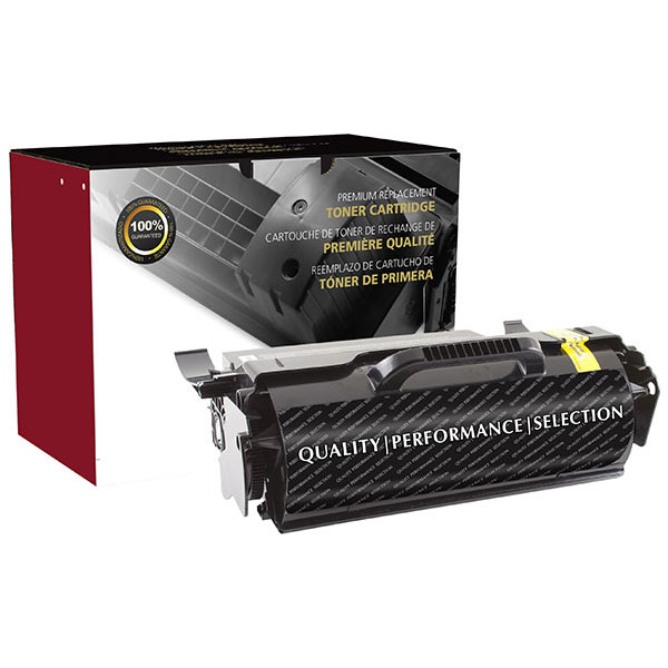 CIG Remanufactured High Yield Toner Cartridge for T650, X651, X652, X654 (Alternative for Lexmark T650H11A, T650H21A, T650H04A, X651H11A) (25,000 Yield) (Lexmark Compliant) (Includes Label App Wand)