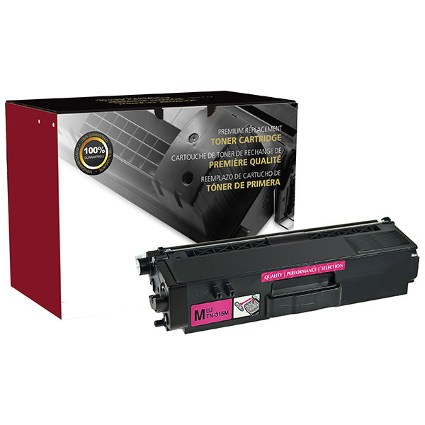 CIG Remanufactured High Yield Magenta Toner Cartridge for DCP-9050CDN, 9055CDN, 9270CDN, HL-4140CN, 4150CDN, 4570, MFC-9460CDN, 9465CDN, 9560CDW, 9970 (Alternative for Brother TN315M) (3,500 Yield)