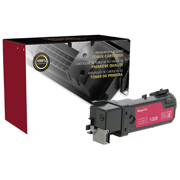 CIG Non-OEM New Build High Yield Magenta Toner Cartridge for 1320C (Alternative for Dell 310-9064, KU055, 310-9065, TP115) (2,000 Yield)