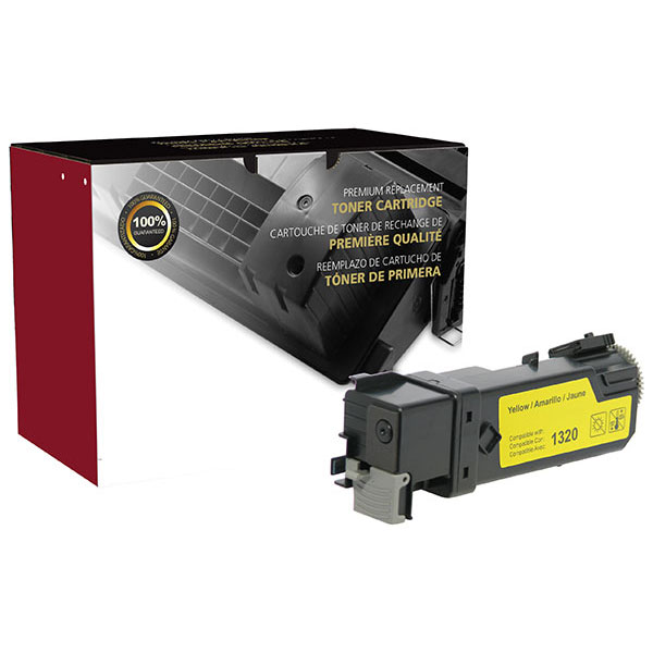 CIG Non-OEM New Build High Yield Yellow Toner Cartridge for 1320C (Alternative for Dell 310-9062, KU054, 310-9063, TP114) (2,000 Yield)