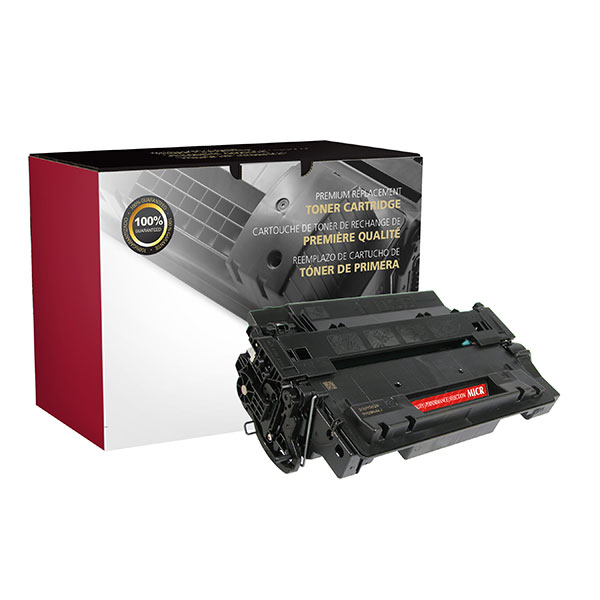 CIG Remanufactured High Yield MICR Toner Cartridge for LJ M521, M525, Flow M525c, P3010, P3015, P3016 (Alternative for HP CE255X, 55X, 02-81601-001) (12,500 Yield)