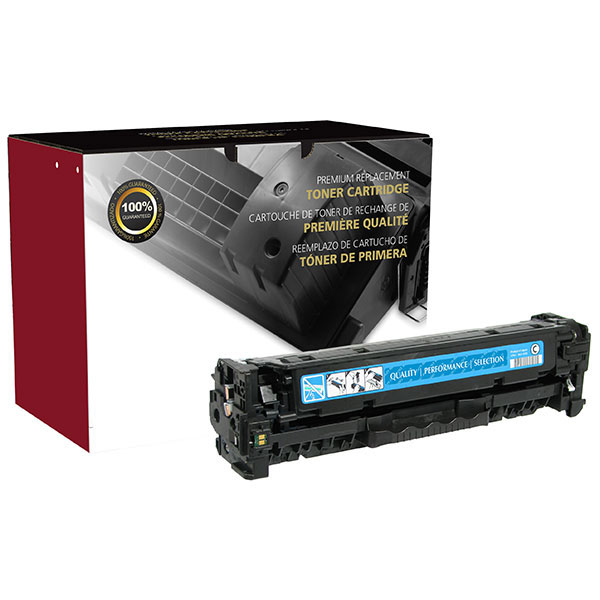 CIG Remanufactured Cyan Toner Cartridge for LJ M351, M375, M451, M475 (Alternative for HP CE411A, 305A) (2,600 Yield)