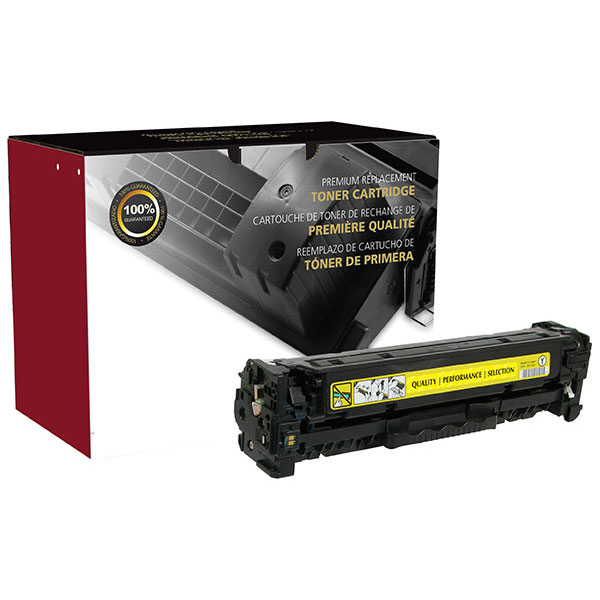 CIG Remanufactured Yellow Toner Cartridge for LJ M351, M375, M451, M475 (Alternative for HP CE412A, 305A) (2,600 Yield)