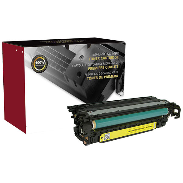 CIG Remanufactured Yellow Toner Cartridge for Color LJ M551, M570, M575 (Alternative for HP CE402A, 507A) (6,000 Yield)