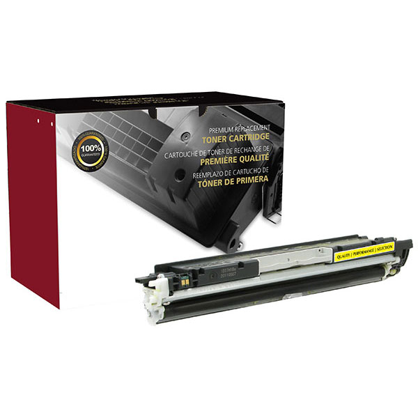 CIG Remanufactured Yellow Toner Cartridge for Color LJ CP1025, M175, M275 (Alternative for HP CE312A, 126A) (1,000 Yield)