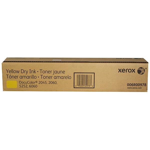 Xerox DocuColor 2045, 2060, 5252, 6060 Yellow Toner Cartridge (39,000 Yield)