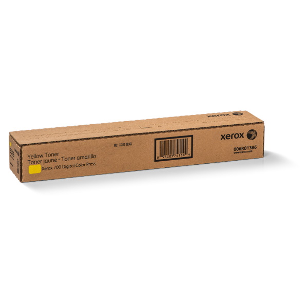 Xerox 700, 700i, 770, C75, J75 Yellow Toner Cartridge (22,000 Yield)