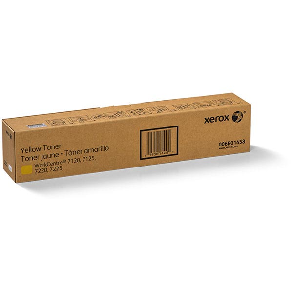Xerox WorkCentre 7120, 7125, 7220, 7225 Yellow Toner Cartridge (15,000 Yield)