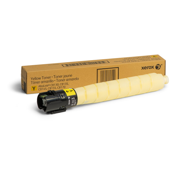 Xerox AltaLink C8130, C8135, C8145, C8155, C8170, C8255 Yellow Toner Cartridge (28,000 Yield)