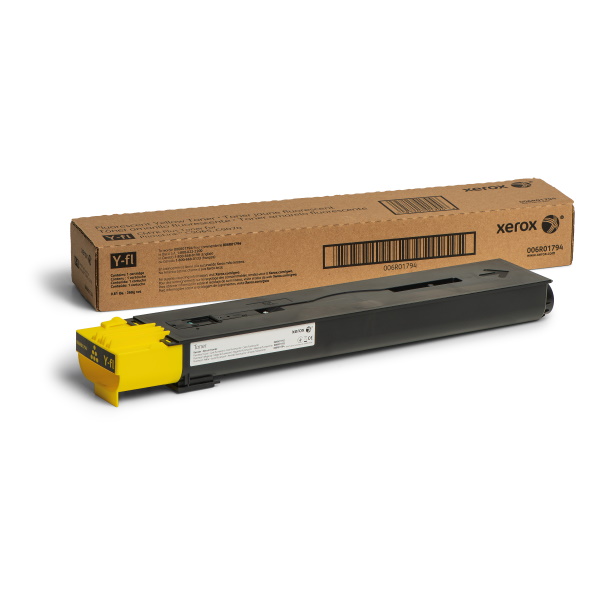 Xerox PrimeLink XC9065, XC9070 Fluorescent Yellow Toner Cartridge (16,000 Yield)