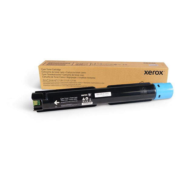 Xerox VersaLink C7120, 7125, 7130 Genuine Extra High Capacity Cyan Toner Cartridge (21,000 Yield)