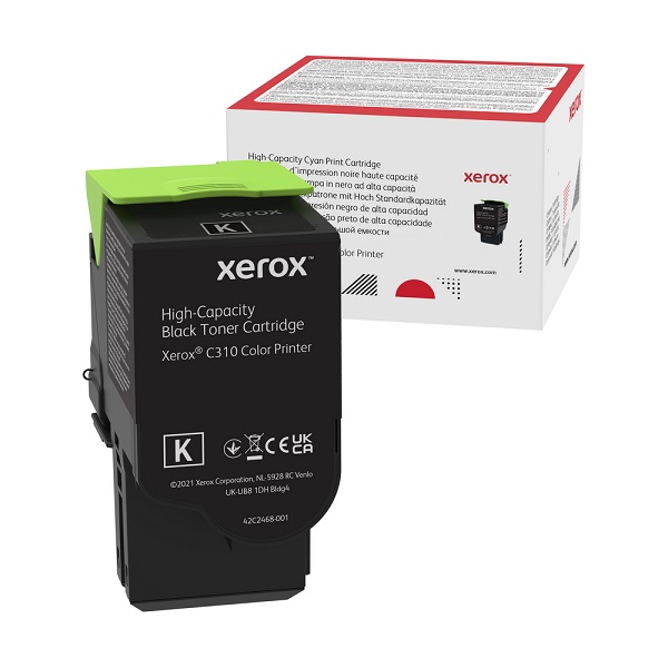 Xerox C310, C315 High Yield Black Toner Cartridge (8,000 Yield) (Use & Return)