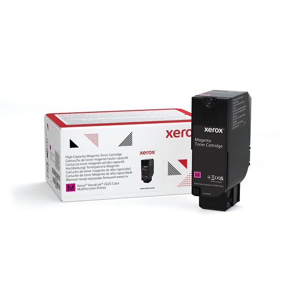 Xerox Genuine VersaLink C625 High Capacity Magenta Toner Cartridge (16,000 Yield) (USE & RETURN)