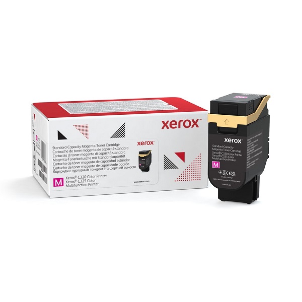 Xerox C320, C325 Standard Yield Magenta Toner Cartridge (1,800 Yield) (Use & Return)