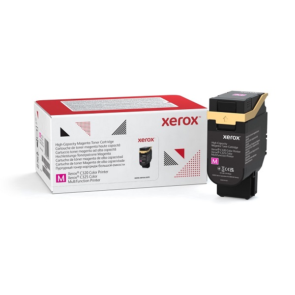 Xerox C320, C325 High Yield Magenta Toner Cartridge (5,500 Yield) (Use & Return)