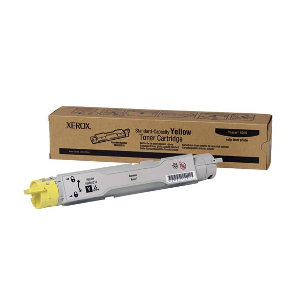 Xerox Phaser 6360 Yellow Toner Cartridge (5,000 Yield)