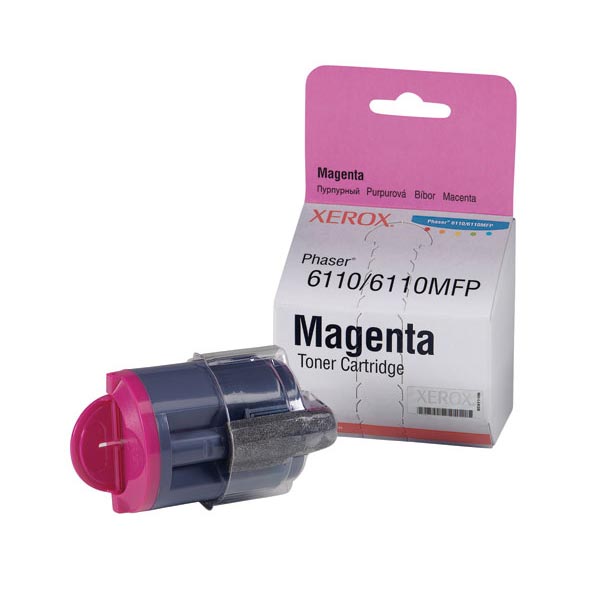Xerox Phaser 6110, 6110MFP Magenta Toner Cartridge (1,000 Yield)