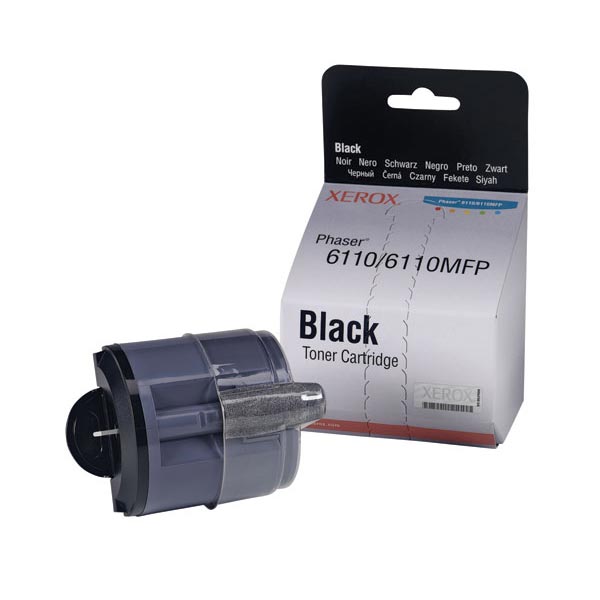 Xerox Phaser 6110, 6110MFP Black Toner Cartridge (2,000 Yield)