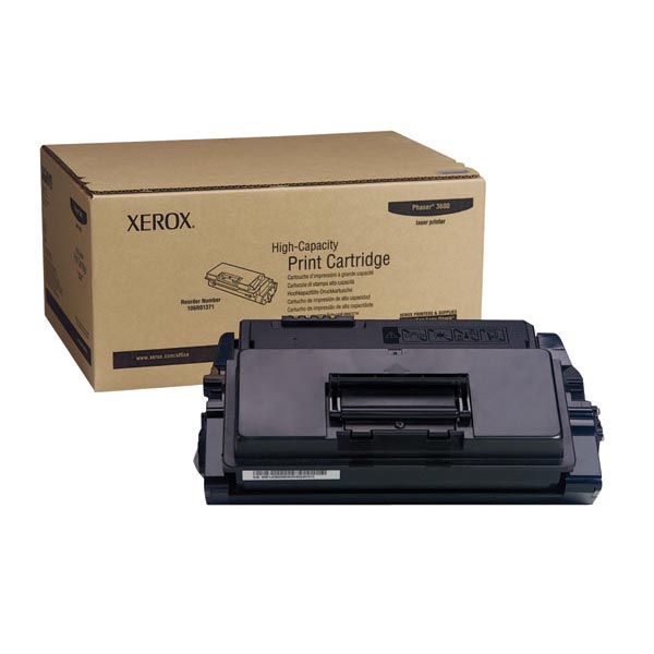 Xerox Phaser 3600 High Capacity Toner Cartridge (14,000 Yield)