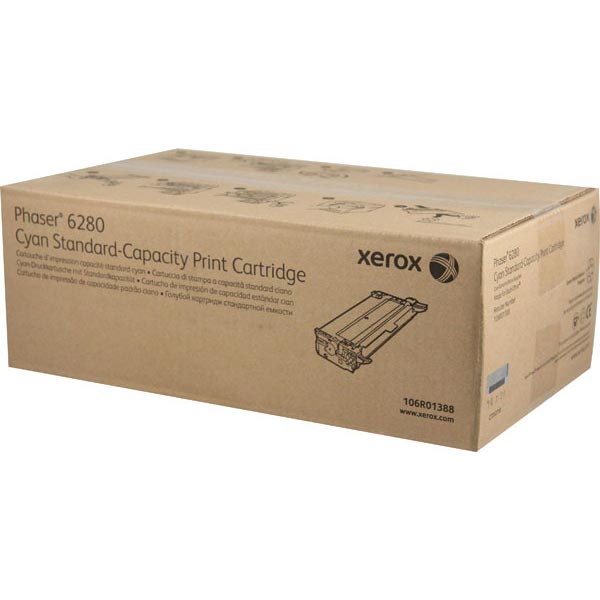 Xerox Phaser 6280 Cyan Toner Cartridge (2200 Yield)