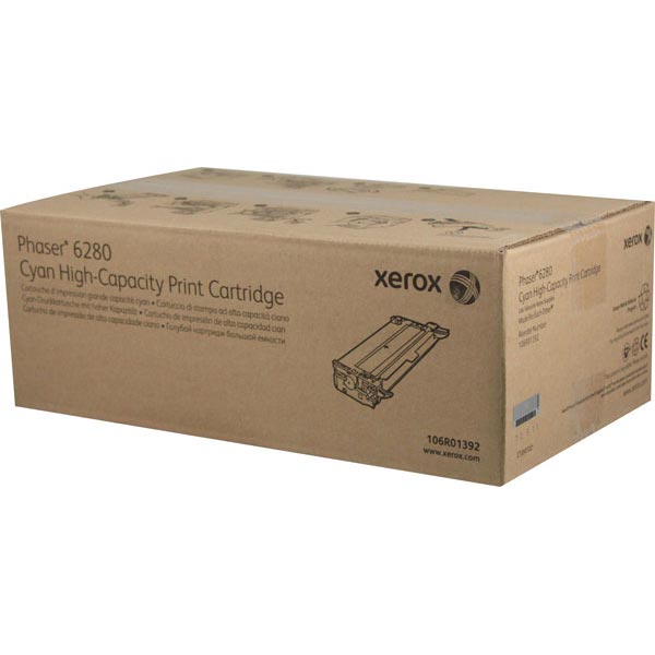 Xerox Phaser 6280 High Capacity Cyan Toner Cartridge (5,900 Yield)