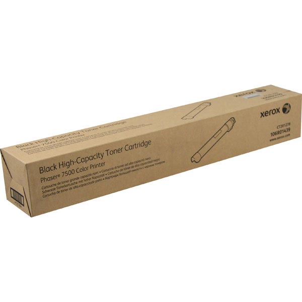 Xerox Phaser 7500 High Capacity Black Toner Cartridge (19800 Yield)