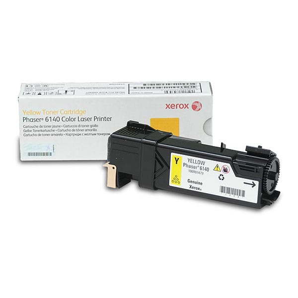 Xerox Phaser 6140 Yellow Toner Cartridge (2,000 Yield)