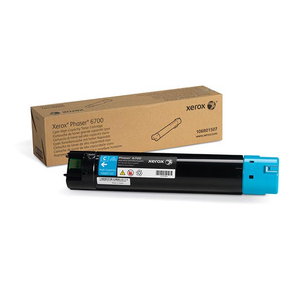Xerox Phaser 6700 High Capacity Cyan Toner Cartridge (12000 Yield)