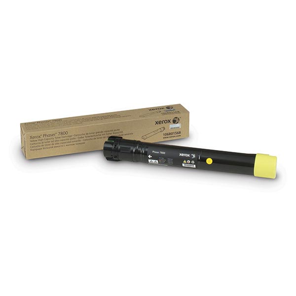 Xerox Phaser 7800 High Capacity Yellow Toner Cartridge (17,200 Yield)