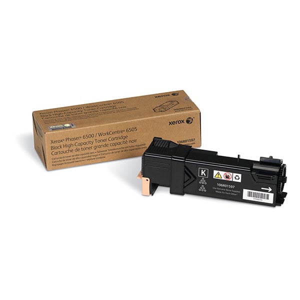 Xerox Phaser 6500, WorkCentre 6505 High Capacity Black Toner Cartridge (3,000 Yield)