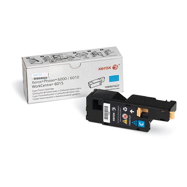Xerox Phaser 6000, 6010, WorkCentre 6015 Cyan Toner Cartridge (1,000 Yield)