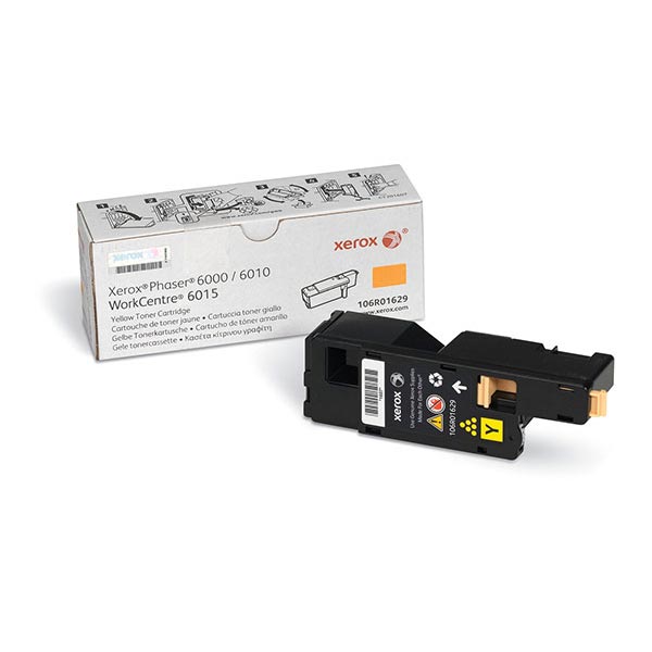 Xerox Phaser 6000 6010 WorkCentre 6015 Yellow Toner Cartridge (1000 Yield)