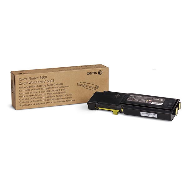 Xerox Phaser 6600, WorkCentre 6605 MFP Yellow Toner Cartridge (2,000 Yield)