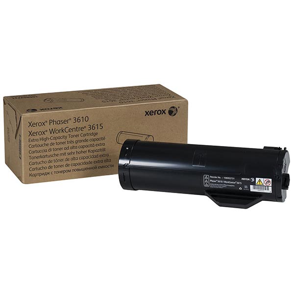 Xerox Phaser 3610, WorkCentre 3615 Extra High Capacity Toner Cartridge (25,300 Yield)