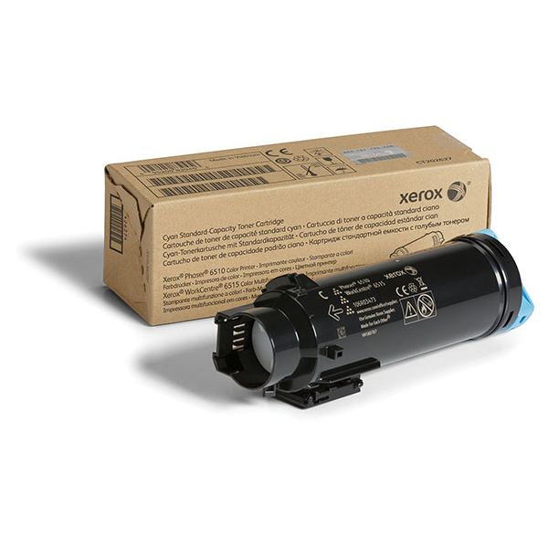 Xerox Phaser 6510, WorkCentre 6515 Cyan Toner Cartridge (1,000 Yield)