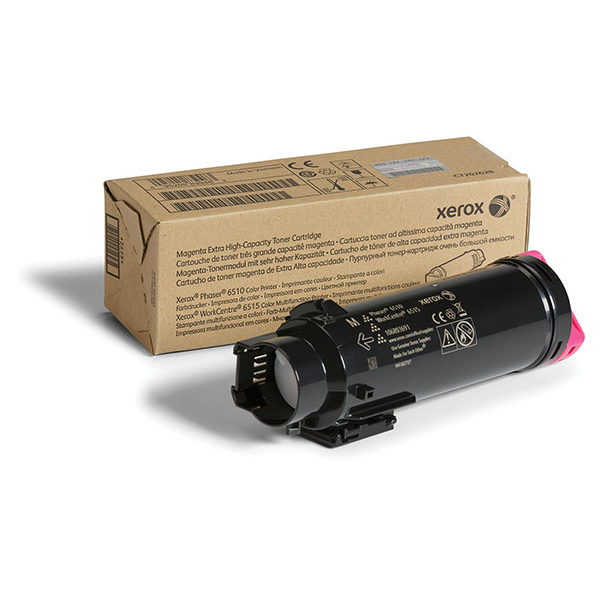 Xerox Phaser 6510, WorkCentre 6515 Extra High Capacity Magenta Toner Cartridge (4,300 Yield)