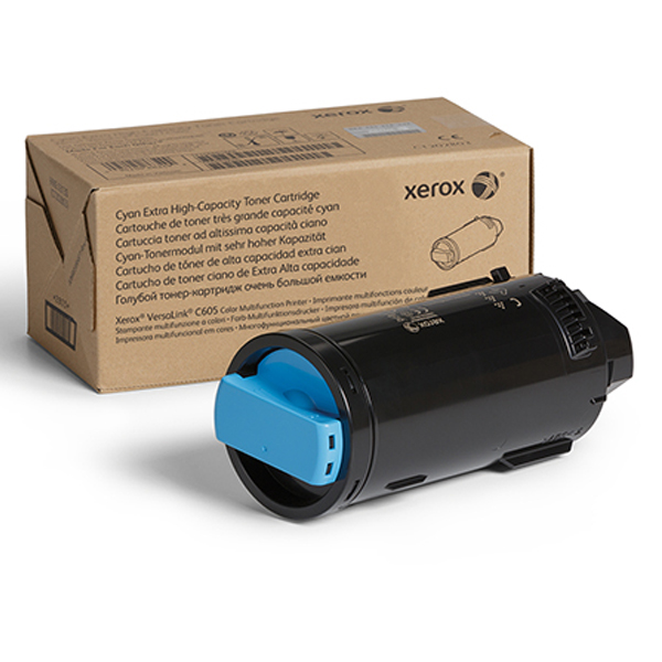 Xerox VersaLink C605 Extra High Capacity Cyan Toner Cartridge (16,800 Yield)