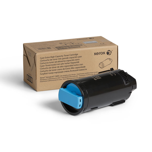 Government Xerox VersaLink C605 Extra High Capacity Cyan Toner Cartridge (16,800 Yield)