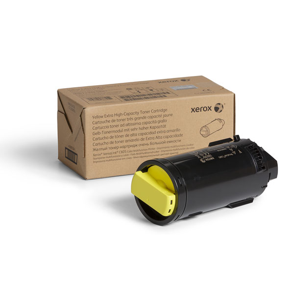 Government Xerox VersaLink C605 Extra High Capacity Yellow Toner Cartridge (16,800 Yield)