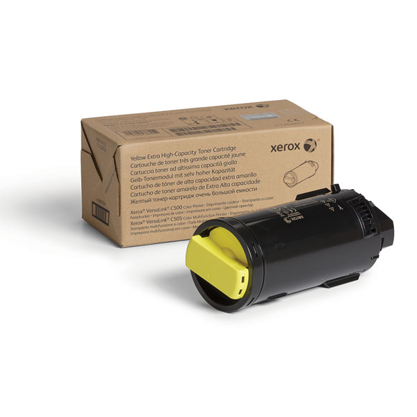Government Xerox VersaLink C500, C505 Extra High Capacity Yellow Toner Cartridge (9,000 Yield)