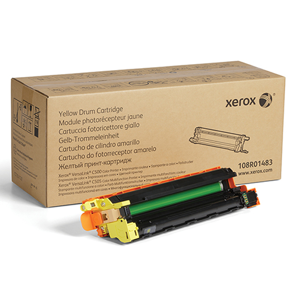 Xerox VersaLink C500, C505 Yellow Drum Cartridge (40,000 Yield)