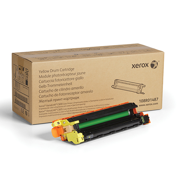 Xerox VersaLink C600, C605 Yellow Drum Cartridge (40,000 Yield)