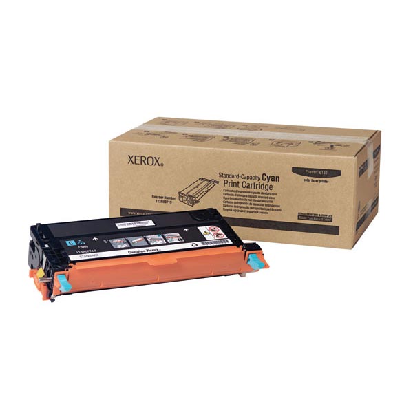 Xerox Phaser 6180 Cyan Toner Cartridge (2,000 Yield)