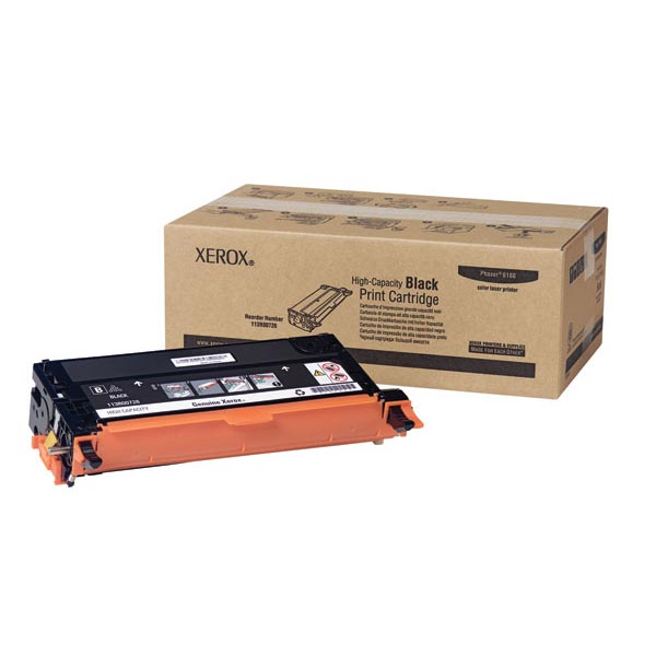 Xerox Phaser 6180 High Capacity Black Toner Cartridge (8,000 Yield)